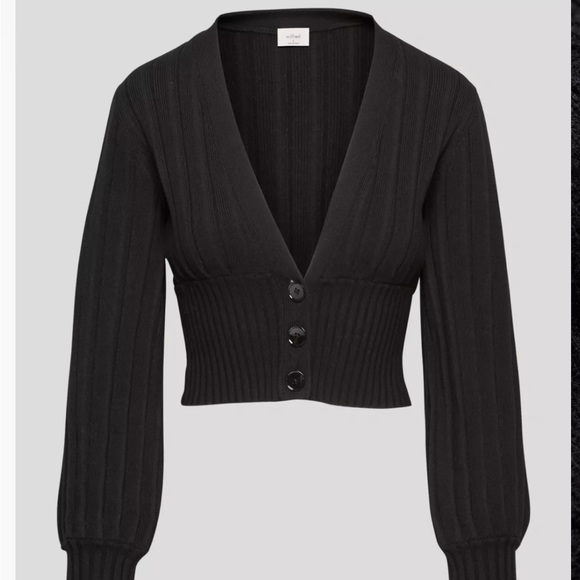 Wilfred Plunge Front Cardigan - Picture 2 of 5